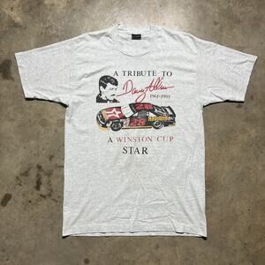 Vintage 90s Tribute To Davey Allison Texaco Nascar T-Shirt